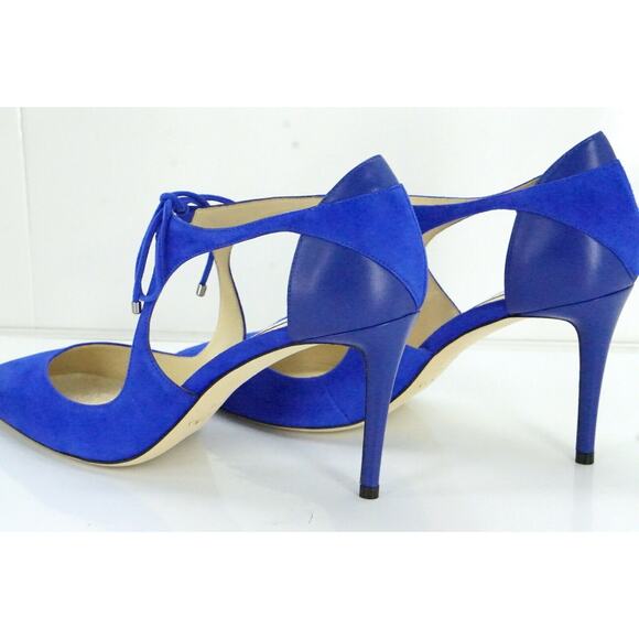 Jimmy Choo Vanessa Cutout Pointy Toe Sandals Size 40.5 10.5 NIB $750 - Picture 5 of 9